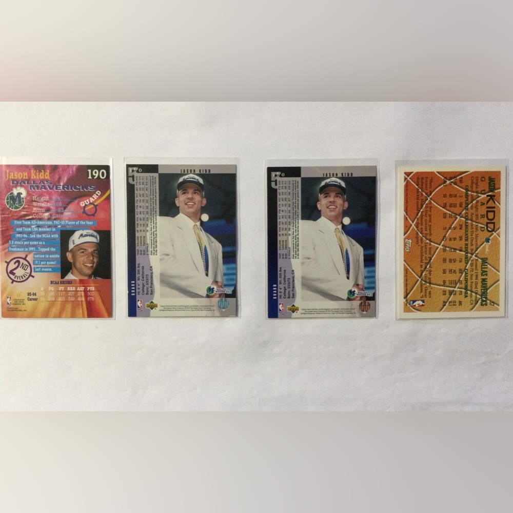 1994 Jason Kidd Rookie Cards Basketball - Picture 2 of 2